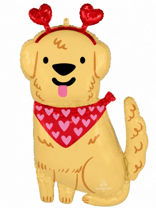 LoonBalloon 34 Inch Love Doggone Cute Balloon - Pet & Animal Party Foil Balloon
