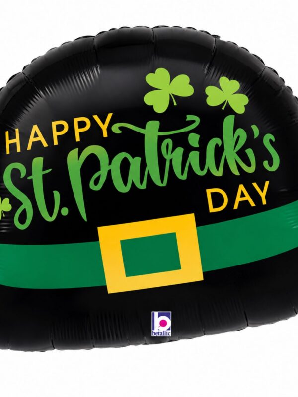 LoonBalloon 26 Inch St. Patrick's Day Leprechaun Hat Balloon