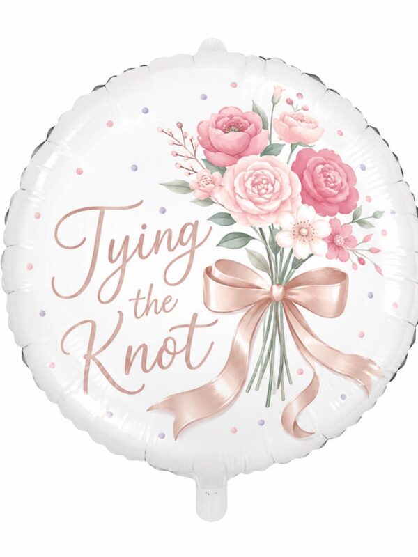 LoonBalloon Standard Wedding Tying the Knot Balloon with 8 latex