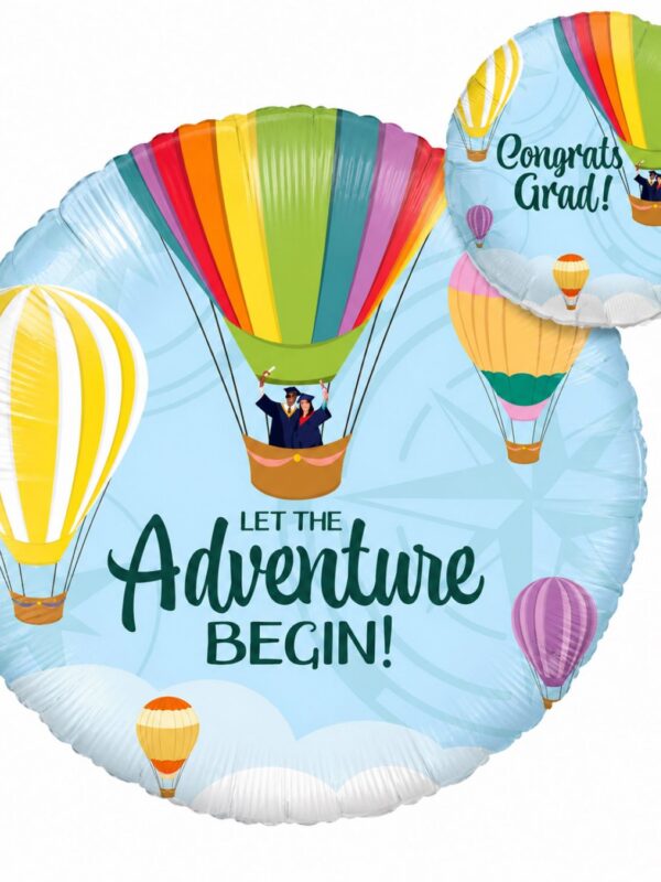 LoonBalloon Standard Graduation Adventure Awaits Balloon