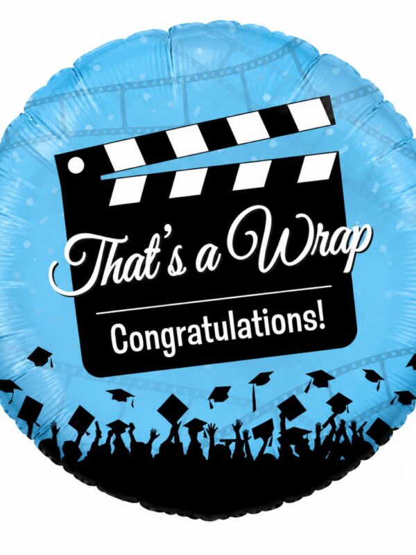 LoonBalloon Standard Graduation That's A Wrap Balloon